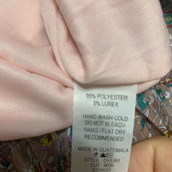 Pinkblush NWT Gorgeous Pink Floral Shimmer Maternity Pregnancy Dress Baby Shower - Picture 6 of 6